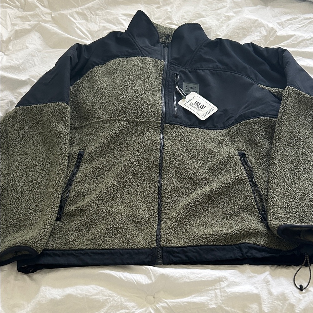 Under Armour Black and army green Performance Jacket NWT